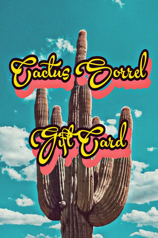 Cactus Sorrel Gift Card